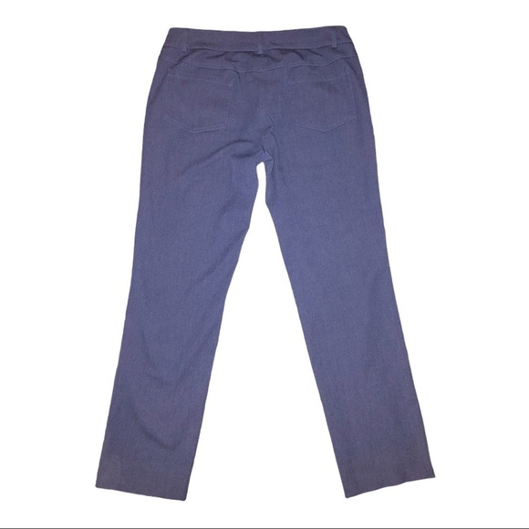 J. McLaughlin Pants Stretch Trouser Size 8 Blue - Picture 4 of 9